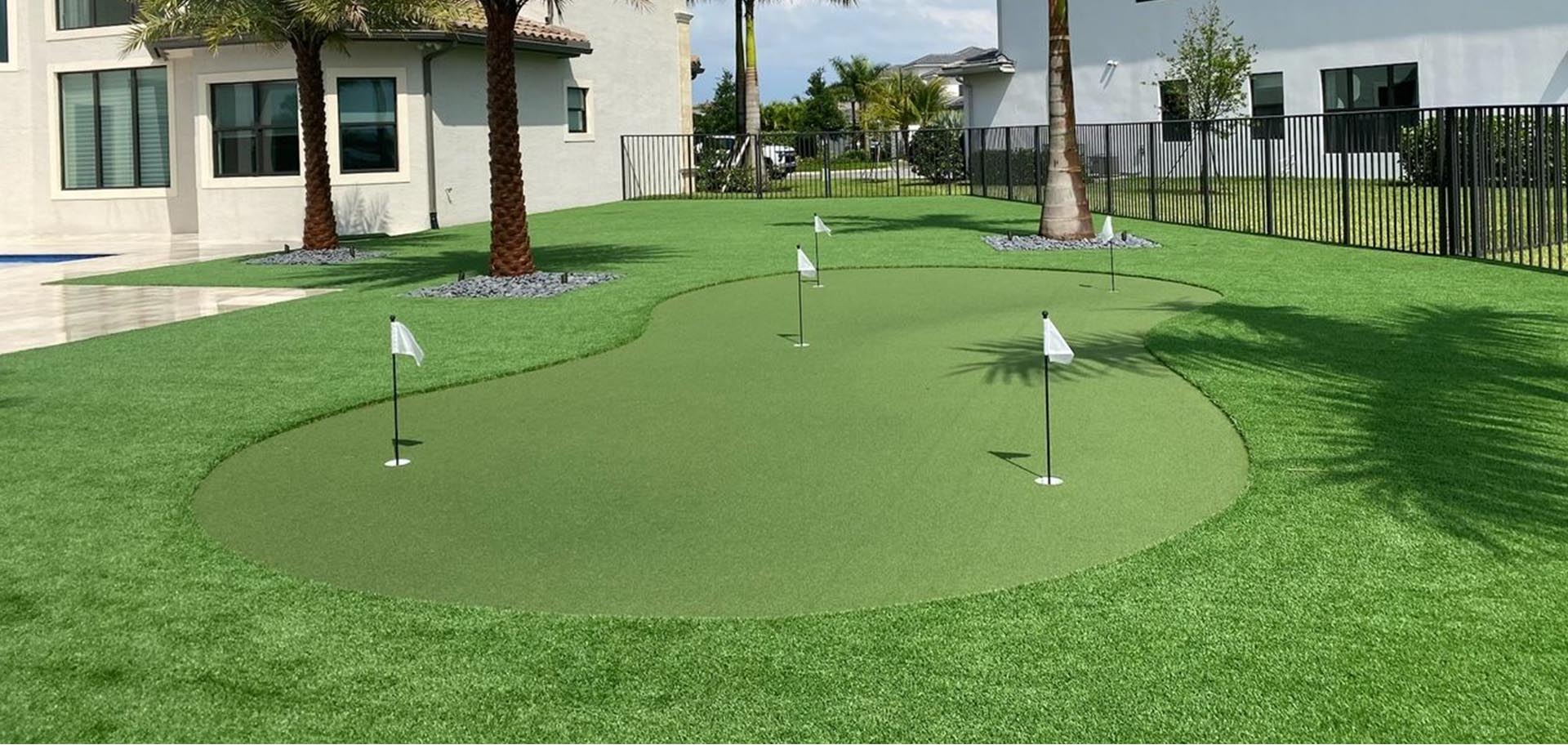 Jupiter Artificial Grass Installation, Synthetic Turf Installation and Putting Green Installation